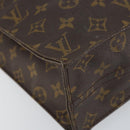 LOUIS VUITTON Monogram Sac Plat Hand Bag M51140 LV Auth 148111-11