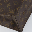 LOUIS VUITTON Monogram Sac Plat Hand Bag M51140 LV Auth 148111-13