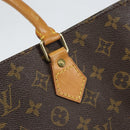 LOUIS VUITTON Monogram Sac Plat Hand Bag M51140 LV Auth 148111-14