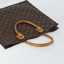 LOUIS VUITTON Monogram Sac Plat Hand Bag M51140 LV Auth 148111-6