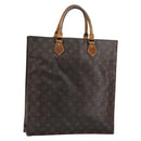 LOUIS VUITTON Monogram Sac Plat Hand Bag M51140 LV Auth 148112-1
