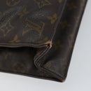LOUIS VUITTON Monogram Sac Plat Hand Bag M51140 LV Auth 148112-17