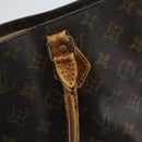 LOUIS VUITTON Monogram Sac Plat Hand Bag M51140 LV Auth 148112-9