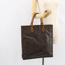 LOUIS VUITTON Monogram Sac Plat Hand Bag M51140 LV Auth 148112-21