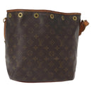 LOUIS VUITTON Monogram Petit Noe Shoulder Bag M42226 LV Auth 148113-3