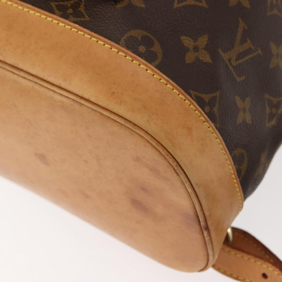 LOUIS VUITTON Monogram Montsouris GM Backpack M51135 LV Auth 148114