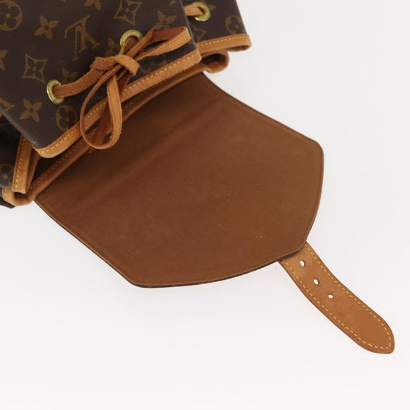 LOUIS VUITTON Monogram Montsouris GM Backpack M51135 LV Auth 148114