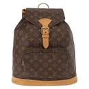 LOUIS VUITTON Monogram Montsouris GM Backpack M51135 LV Auth 148114-13