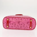 LOUIS VUITTON Cosmic Blossom Beach line Cosmic PM Bag Enamel M93160 Auth 148117-6