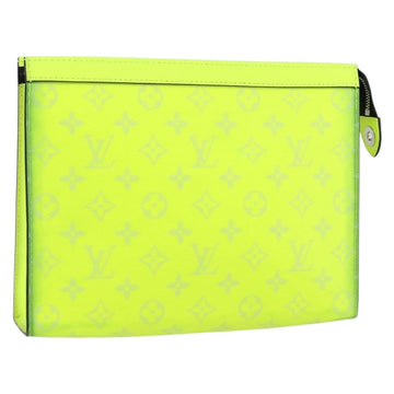 LOUIS VUITTON Monogram Neon Color Pochette Voyage MM Bag M30946 LV Auth 148118