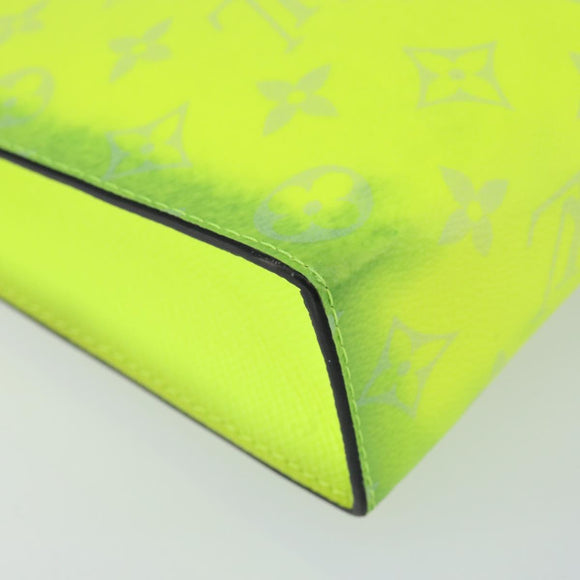 LOUIS VUITTON Monogram Neon Color Pochette Voyage MM Bag M30946 LV Auth 148118