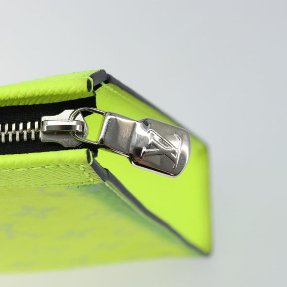 LOUIS VUITTON Monogram Neon Color Pochette Voyage MM Bag M30946 LV Auth 148118