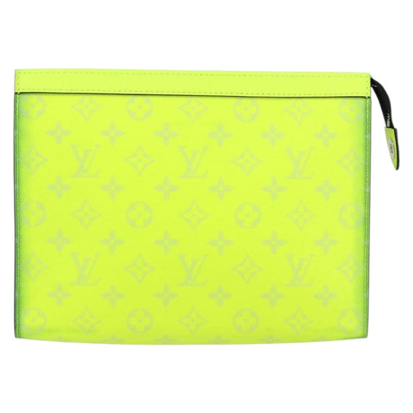 LOUIS VUITTON Monogram Neon Color Pochette Voyage MM Bag M30946 LV Auth 148118