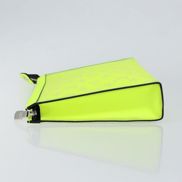 LOUIS VUITTON Monogram Neon Color Pochette Voyage MM Bag M30946 LV Auth 148118