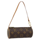 LOUIS VUITTON Monogram Papillon Pouch LV Auth 148120-1