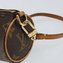 LOUIS VUITTON Monogram Papillon Pouch LV Auth 148120-18