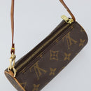 LOUIS VUITTON Monogram Papillon Pouch LV Auth 148120-6