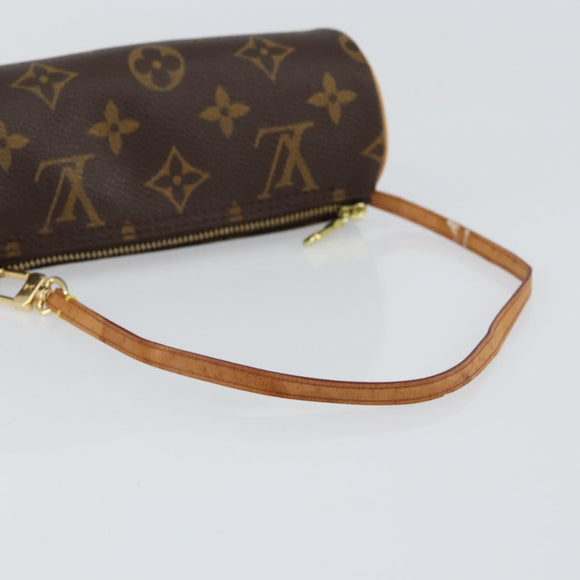 LOUIS VUITTON Monogram Papillon Pouch LV Auth 148120