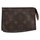 LOUIS VUITTON Monogram Poche Toilette 15 Pouch M47546 LV Auth 148123-1