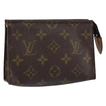 LOUIS VUITTON Monogram Poche Toilette 15 Pouch M47546 LV Auth 148123