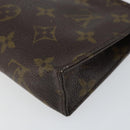 LOUIS VUITTON Monogram Poche Toilette 15 Pouch M47546 LV Auth 148123-15