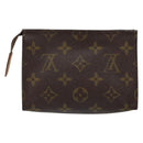 LOUIS VUITTON Monogram Poche Toilette 15 Pouch M47546 LV Auth 148123-2
