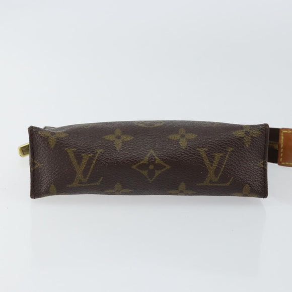 LOUIS VUITTON Monogram Poche Toilette 15 Pouch M47546 LV Auth 148123