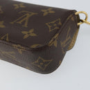 LOUIS VUITTON Monogram Pochette lagoon Glasses Case M60008 LV Auth 148124-15