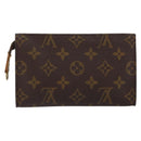 LOUIS VUITTON Monogram Bucket PM Accessory Pouch LV Auth 148125-2
