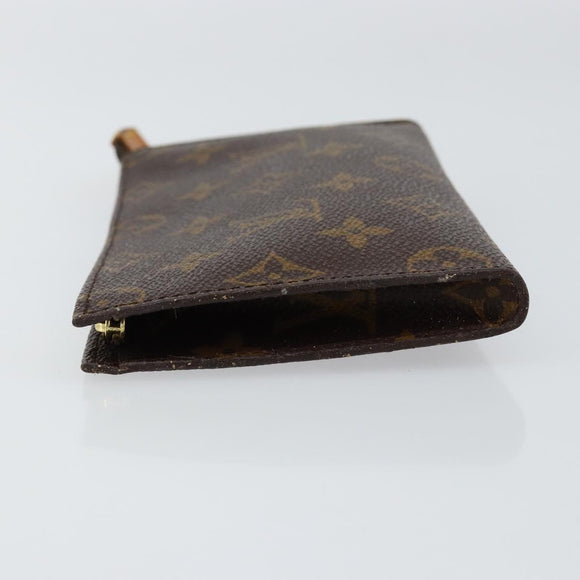 LOUIS VUITTON Monogram Bucket PM Accessory Pouch LV Auth 148125