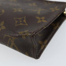 LOUIS VUITTON Monogram Poche Toilette 15 Pouch M47546 LV Auth 148126-15
