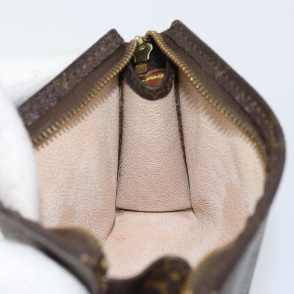 LOUIS VUITTON Monogram Poche Toilette 15 Pouch M47546 LV Auth 148126