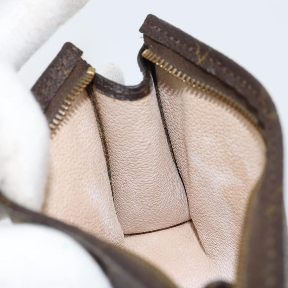 LOUIS VUITTON Monogram Poche Toilette 15 Pouch M47546 LV Auth 148126
