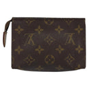 LOUIS VUITTON Monogram Poche Toilette 15 Pouch M47546 LV Auth 148126-2
