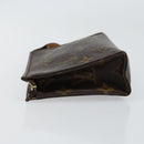 LOUIS VUITTON Monogram Poche Toilette 15 Pouch M47546 LV Auth 148126-4