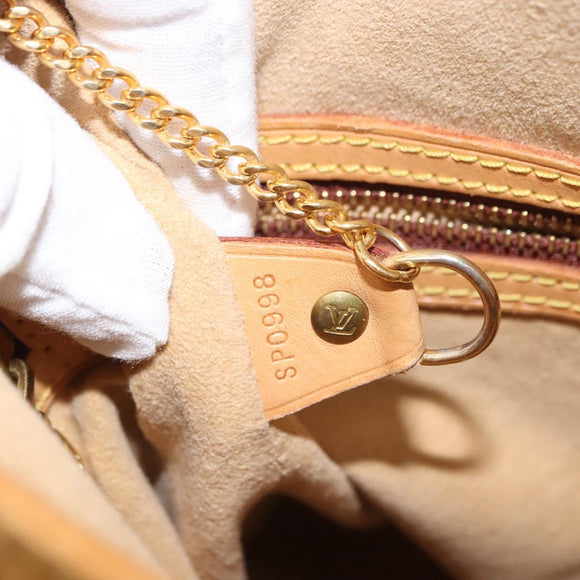 LOUIS VUITTON Nomad Male Ventiem Bag 20th Anniversary Beige M99070 Auth 148127