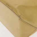 LOUIS VUITTON Monogram Vernis Reade PM Hand Bag Beige M91334 LV Auth 148128-14