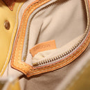 LOUIS VUITTON Monogram Vernis Reade PM Hand Bag Beige M91334 LV Auth 148128-12