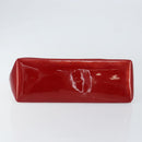 LOUIS VUITTON Monogram Vernis Wilshire PM Bag Pomme D'amour M93642 Auth 148130-10