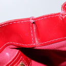 LOUIS VUITTON Monogram Vernis Wilshire PM Bag Pomme D'amour M93642 Auth 148130-22