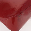 LOUIS VUITTON Monogram Vernis Brentwood Bag Pomme D'amour M91989 LV Auth 148132-9