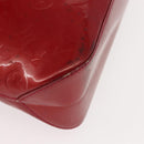 LOUIS VUITTON Monogram Vernis Brentwood Bag Pomme D'amour M91989 LV Auth 148132-15