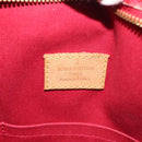 LOUIS VUITTON Monogram Vernis Brentwood Bag Pomme D'amour M91989 LV Auth 148132-17