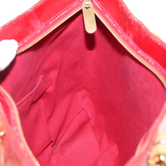 LOUIS VUITTON Monogram Vernis Brentwood Bag Pomme D'amour M91989 LV Auth 148132