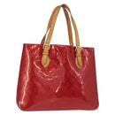 LOUIS VUITTON Monogram Vernis Brentwood Bag Pomme D'amour M91989 LV Auth 148132-1