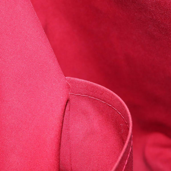 LOUIS VUITTON Monogram Vernis Brentwood Bag Pomme D'amour M91989 LV Auth 148132