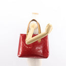 LOUIS VUITTON Monogram Vernis Brentwood Bag Pomme D'amour M91989 LV Auth 148132-21