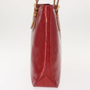 LOUIS VUITTON Monogram Vernis Brentwood Bag Pomme D'amour M91989 LV Auth 148132-4