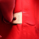 LOUIS VUITTON Monogram Vernis Houston Hand Bag Red M91092 LV Auth 148133-12