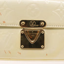 LOUIS VUITTON Monogram Vernis Malibu Street Bag Perle M91507 LV Auth 148134-18